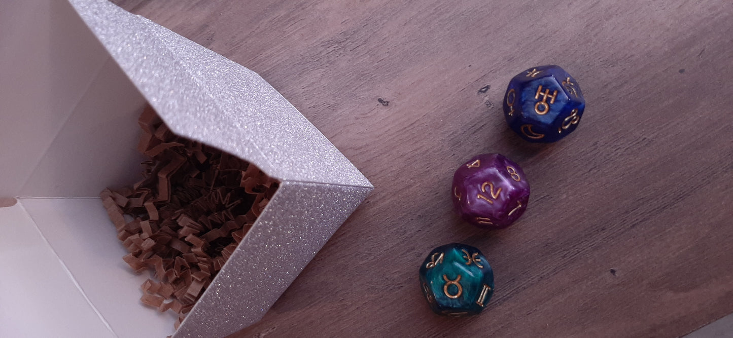 Resin Astro Dice