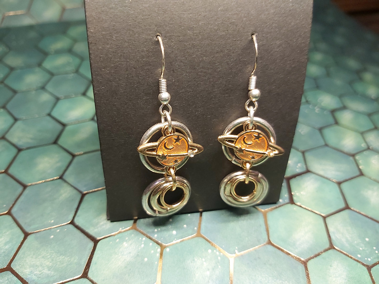 Sterling, silver, earrings, sterling silver, boho, space, orange, dangle earrings, event jewlery, gift, shop, gifts, giftshop, Thunder Bay, artfelt, art, handmade, unique, Hooks, beautiful, unique, jewlery, 925 925silver, gold, rings, Jupiter, planet