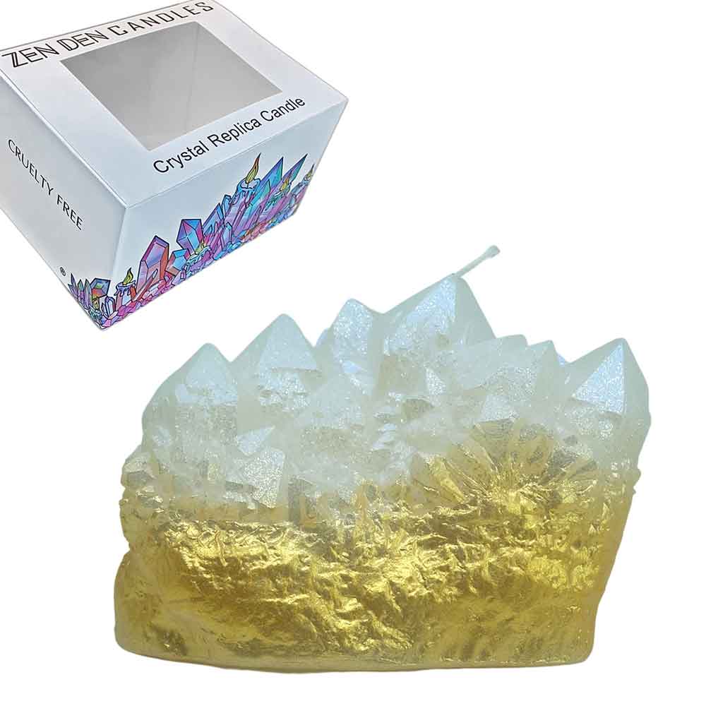 Exclusive Gold Dipped Crystal Candles