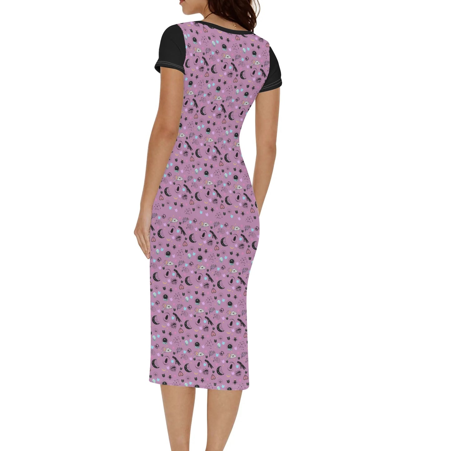 Witchy Vibes T-Shirt Dress