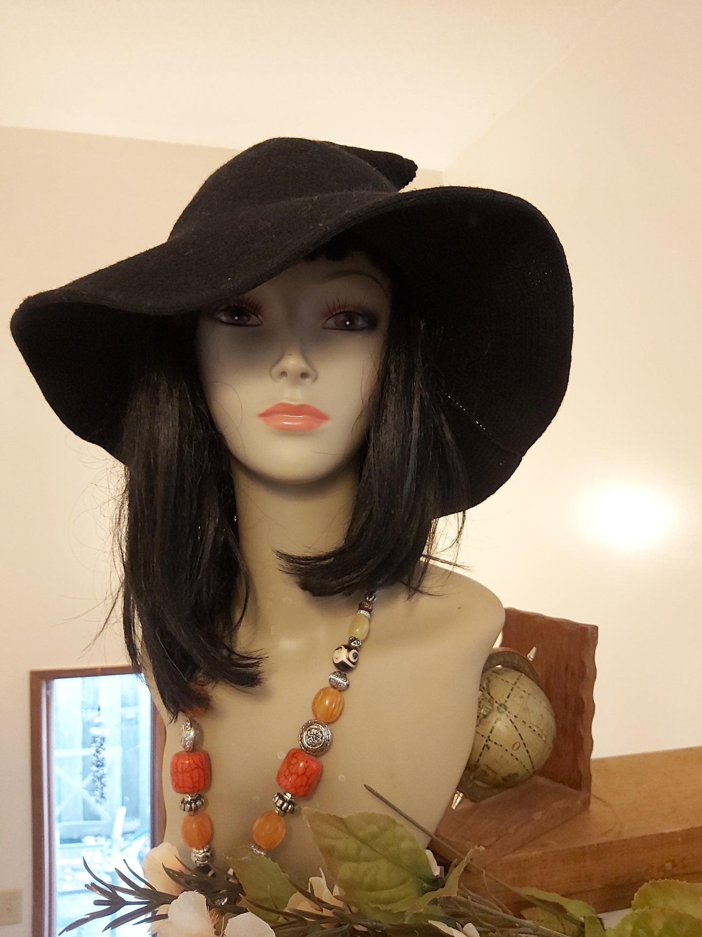 Wool, Witch, Hat, Witch Hat, Halloween, Canada, Canadian, warm, fall, winter, clothing , accessories, Witchy, red, Grey, Black, cool beige, everyday wear, costume, high quality