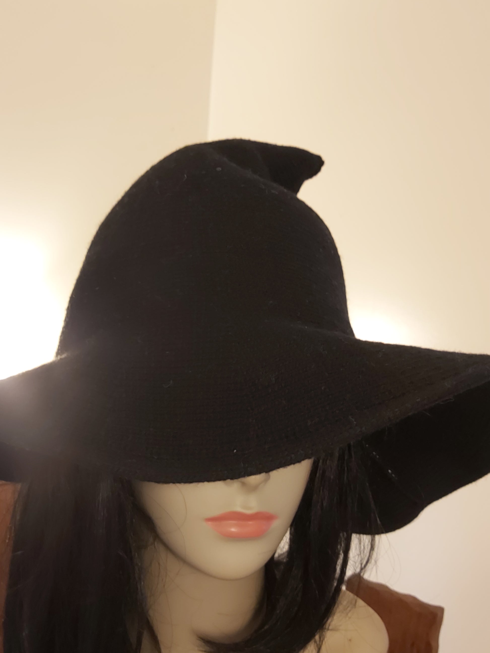 Wool, Witch, Hat, Witch Hat, Halloween, Canada, Canadian, warm, fall, winter, clothing , accessories, Witchy, red, Grey, Black, cool beige, everyday wear, costume, high quality