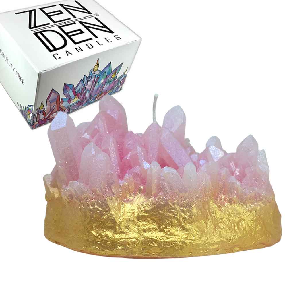 Exclusive Gold Dipped Crystal Candles