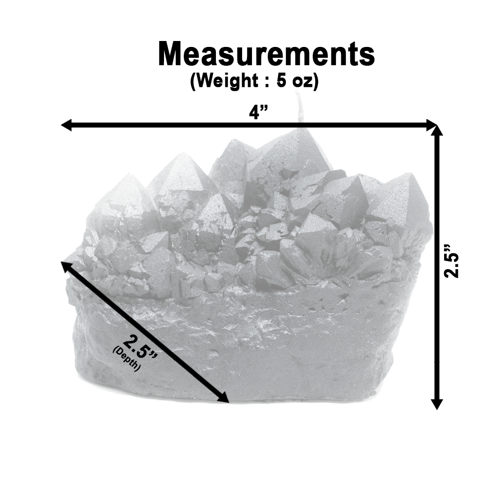 Exclusive Gold Dipped Crystal Candles