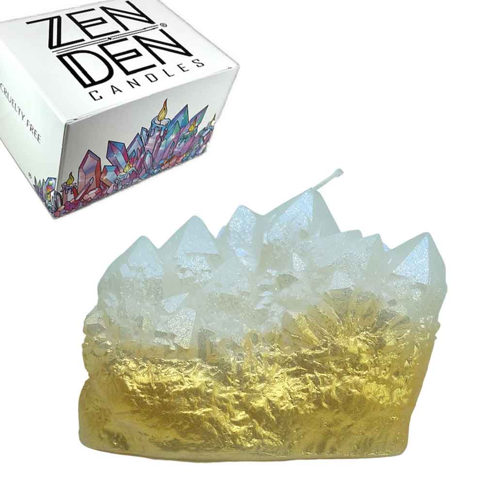 Exclusive Gold Dipped Crystal Candles