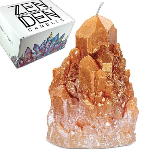 Abundance Quartz Crystal Candle