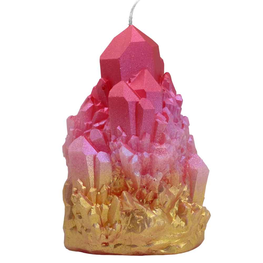 Exclusive Gold Dipped Crystal Candles