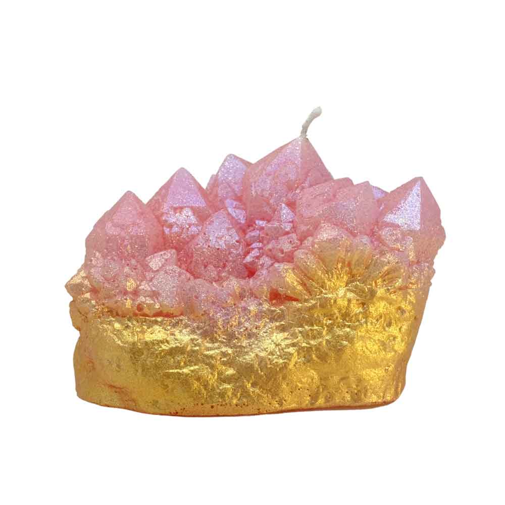 Exclusive Gold Dipped Crystal Candles