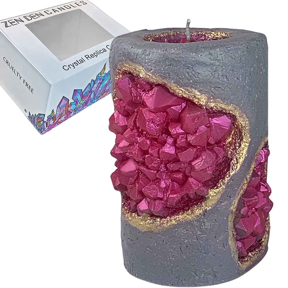 Exclusive Gold Dipped Crystal Candles