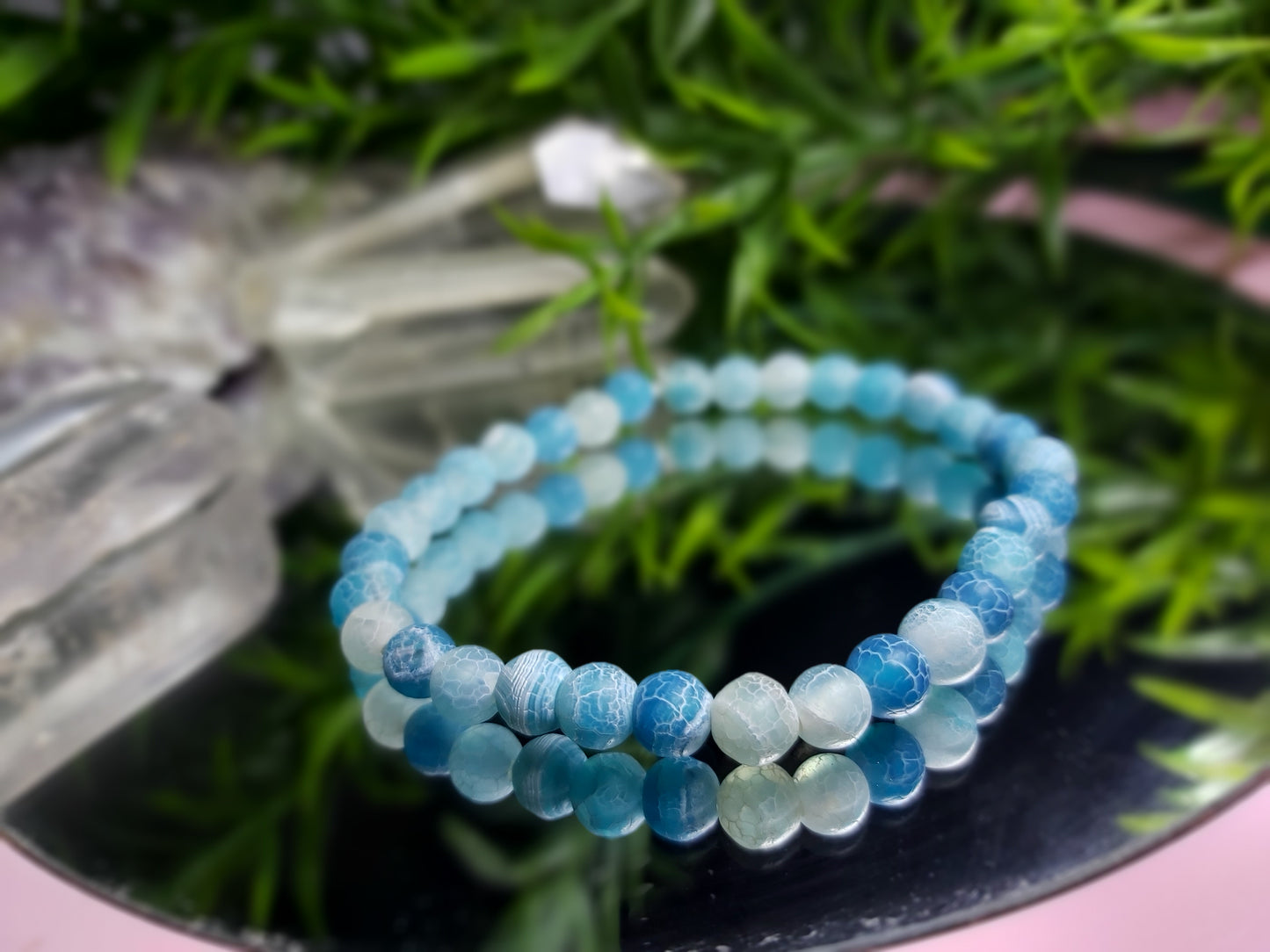 Bracelet, bead, bracelet, gifts, gift, shop, unique, handmade, hand, made, giftshop, Thunder Bay, thunderbay, Ontario, spirituality, spiritual, gift set, blue 