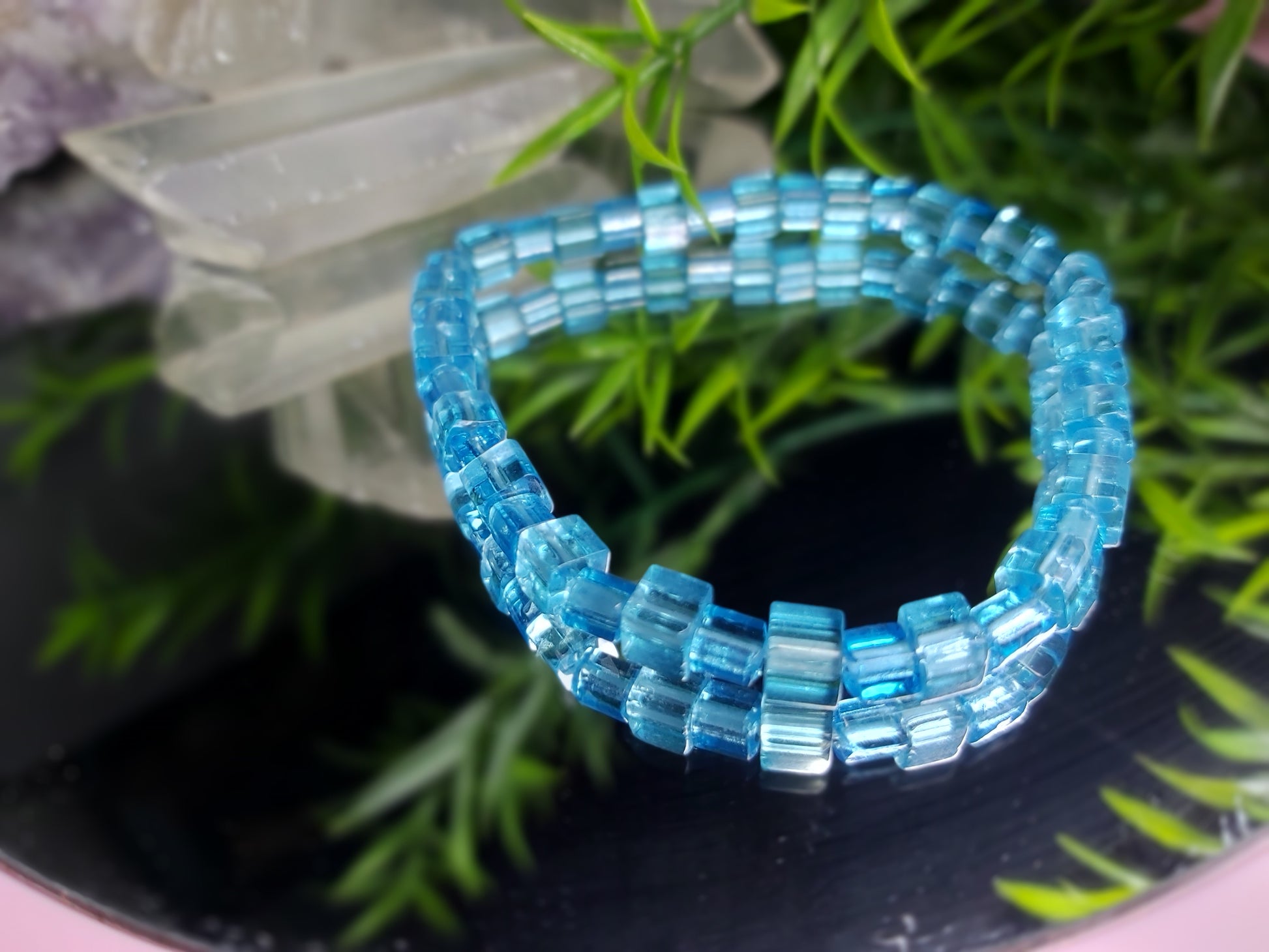 Bracelet, bead, bracelet, gifts, gift, shop, unique, handmade, hand, made, giftshop, Thunder Bay, thunderbay, Ontario, spirituality, spiritual, gift set, blue 