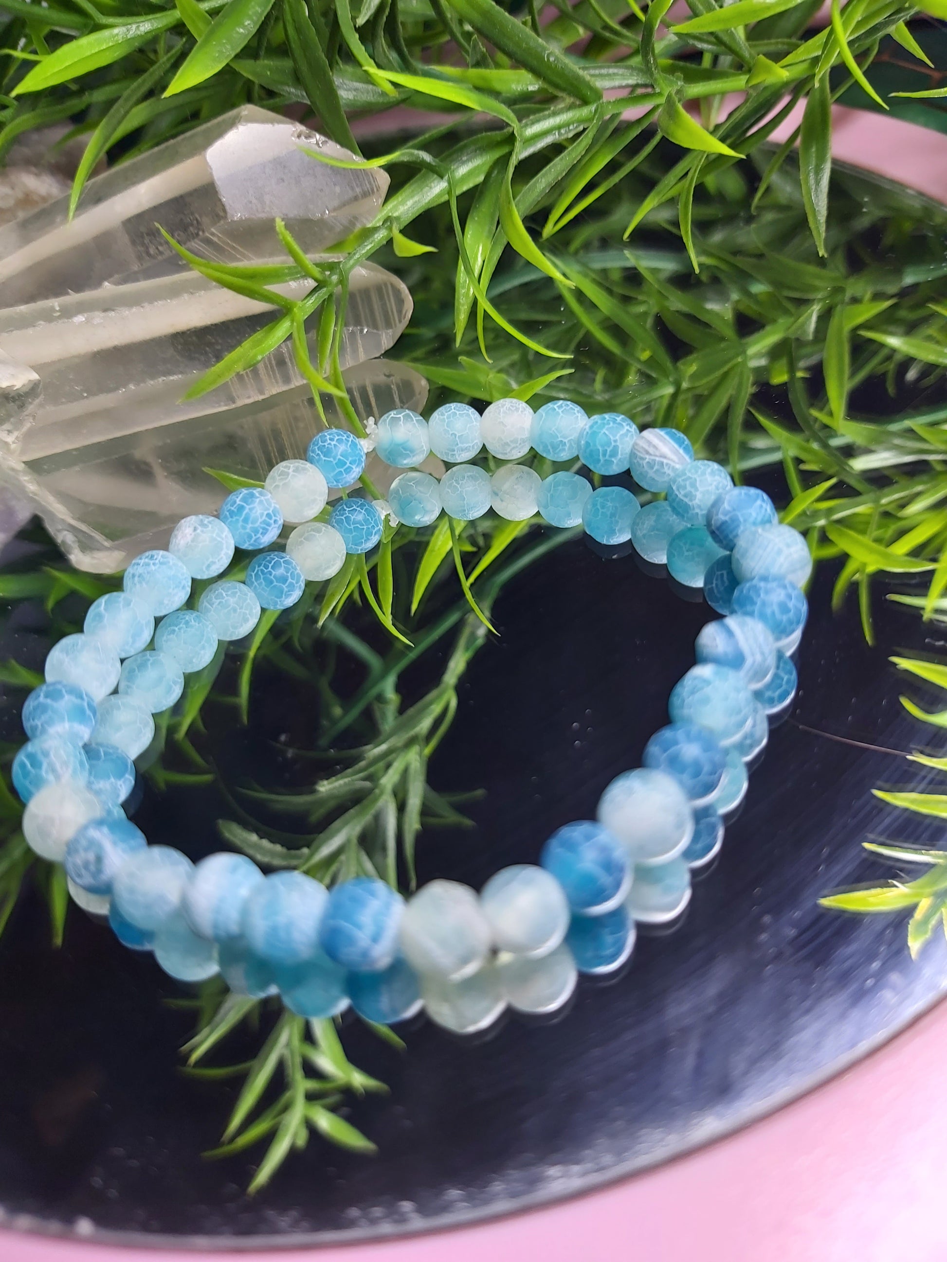 Bracelet, bead, bracelet, gifts, gift, shop, unique, handmade, hand, made, giftshop, Thunder Bay, thunderbay, Ontario, spirituality, spiritual, gift set, blue 