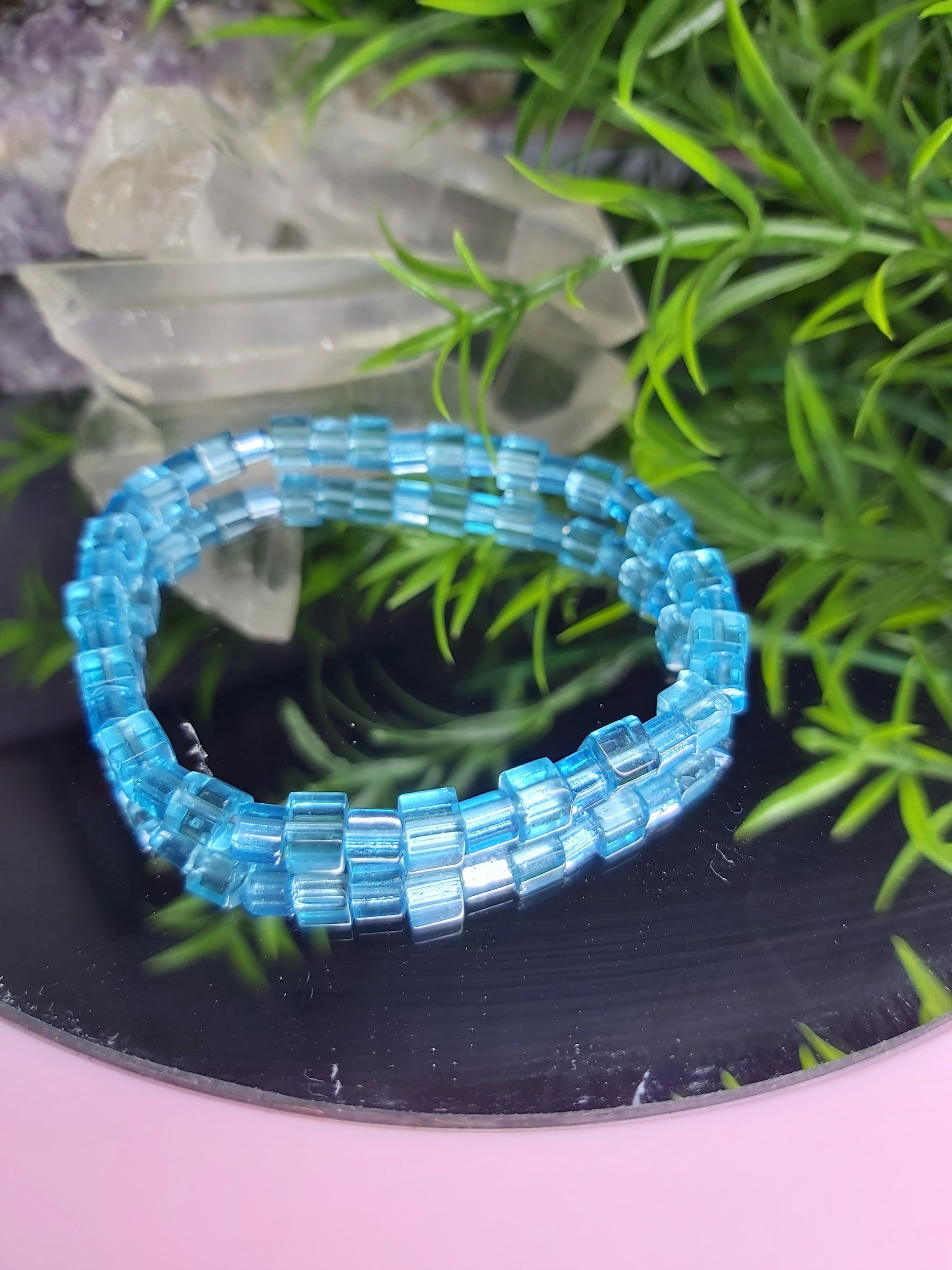 Bracelet, bead, bracelet, gifts, gift, shop, unique, handmade, hand, made, giftshop, Thunder Bay, thunderbay, Ontario, spirituality, spiritual, gift set, blue 