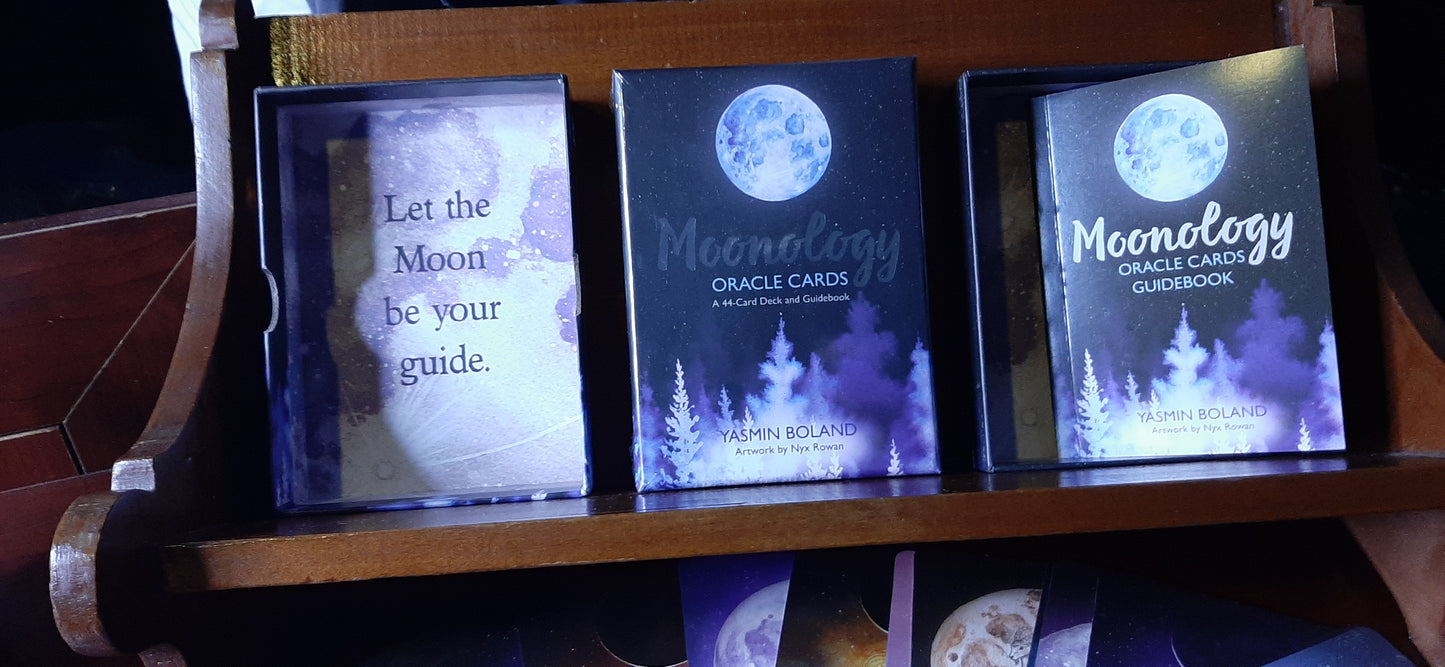 Oracle,  cards, Oracle cards, tarot, fortune, luck, game, reading, energy reading, cards, deck, spiritual, spirituality, sacred,Oracle, moonology,  moonology oracle cards, Yasmin Boland , games, cards, divination, witch, gifts, giftshop, local, Thunder Bay, Ontario, gifts, gift shop, Canada , moon, card