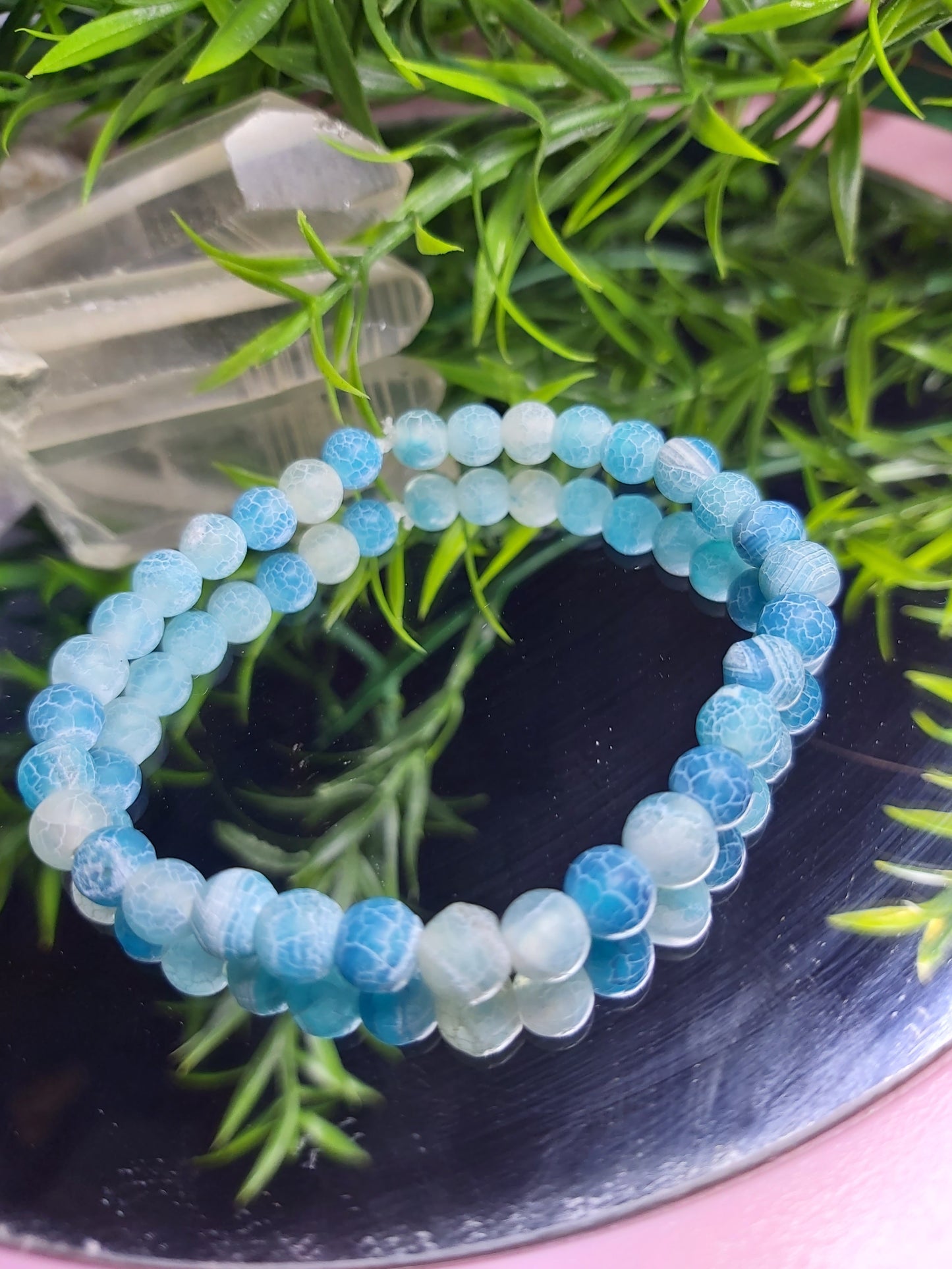 Bracelet, bead, bracelet, gifts, gift, shop, unique, handmade, hand, made, giftshop, Thunder Bay, thunderbay, Ontario, spirituality, spiritual, gift set, blue 