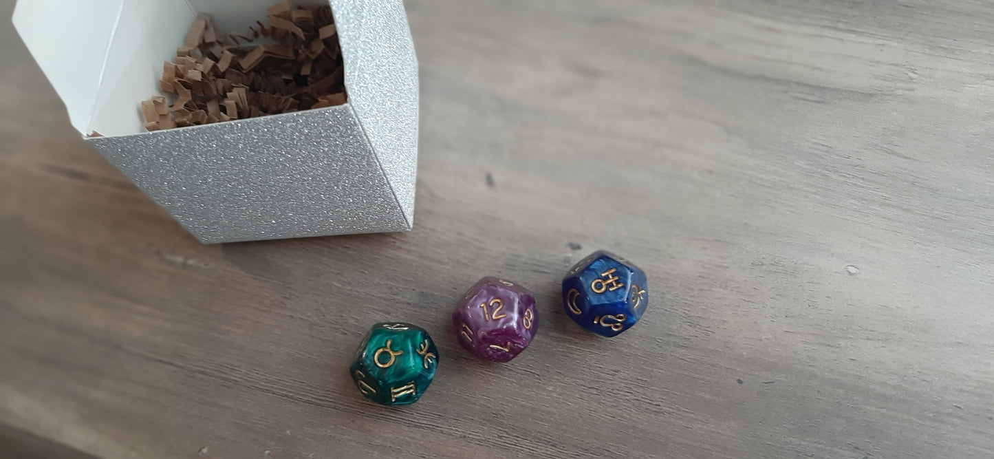 Resin Astro Dice
