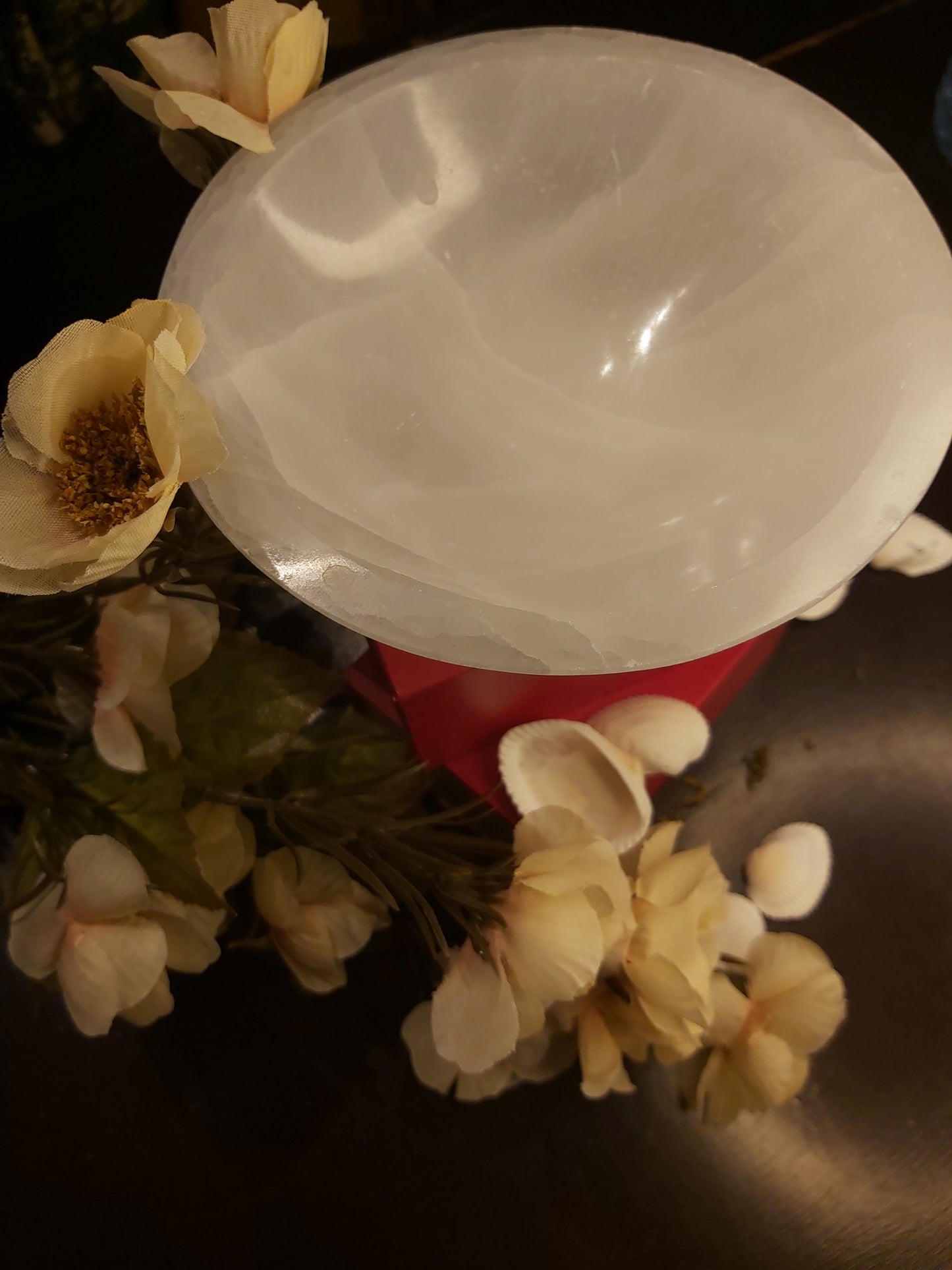 Selenite, selenite bowl, jewlery dish, selenite dish, large bowl, spirituality gifts, spirituality gift, witchy gifts, bowls, crystal bowl, crystal bowls, Canadian, Canada, gift, giftshop, gift shop, artfelt, beautiful, for her, for him  for them