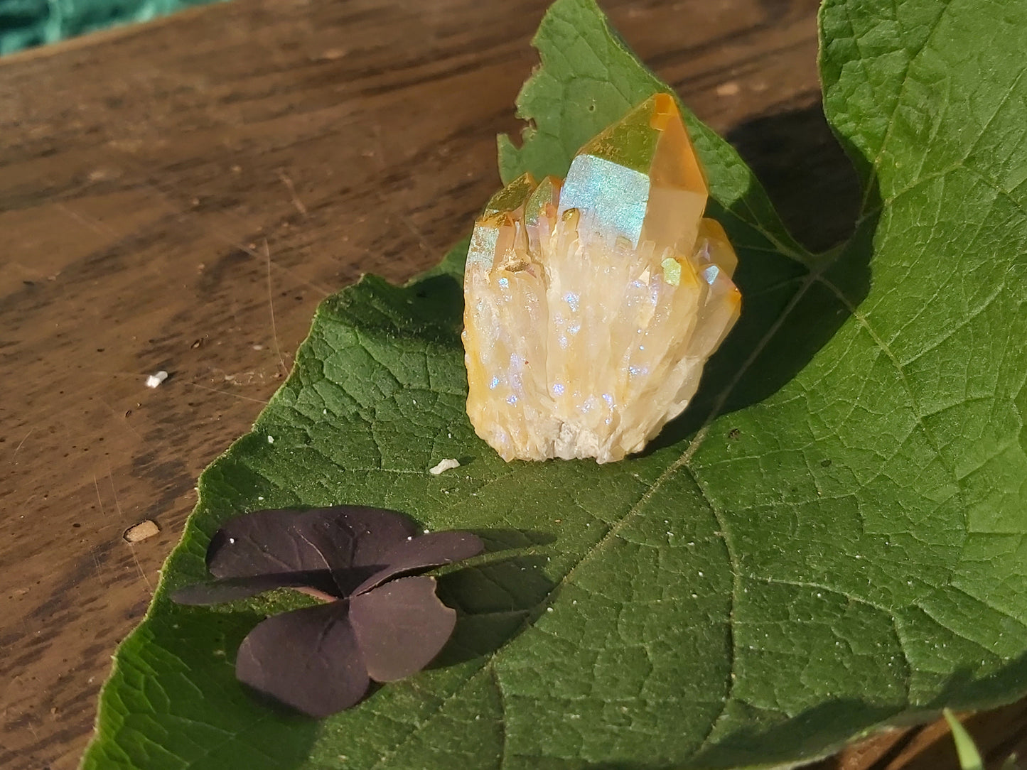 Yellow aura quartz crystal , giftshop  gifts , cluster, gemstone, semiprecious, Canadian, Canada, Ontario, gifts,  birthday, witch, for her, for him, for kids, for teens, quartz, yellow, titanium aura quartz, solar plexus chakra