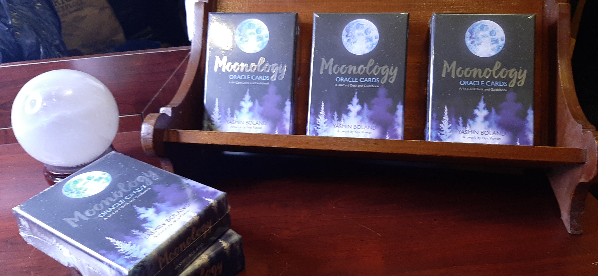 Oracle,  cards, Oracle cards, tarot, fortune, luck, game, reading, energy reading, cards, deck, spiritual, spirituality, sacred,Oracle, moonology,  moonology oracle cards, Yasmin Boland , games, cards, divination, witch, gifts, giftshop, local, Thunder Bay, Ontario, gifts, gift shop, Canada , moon, card